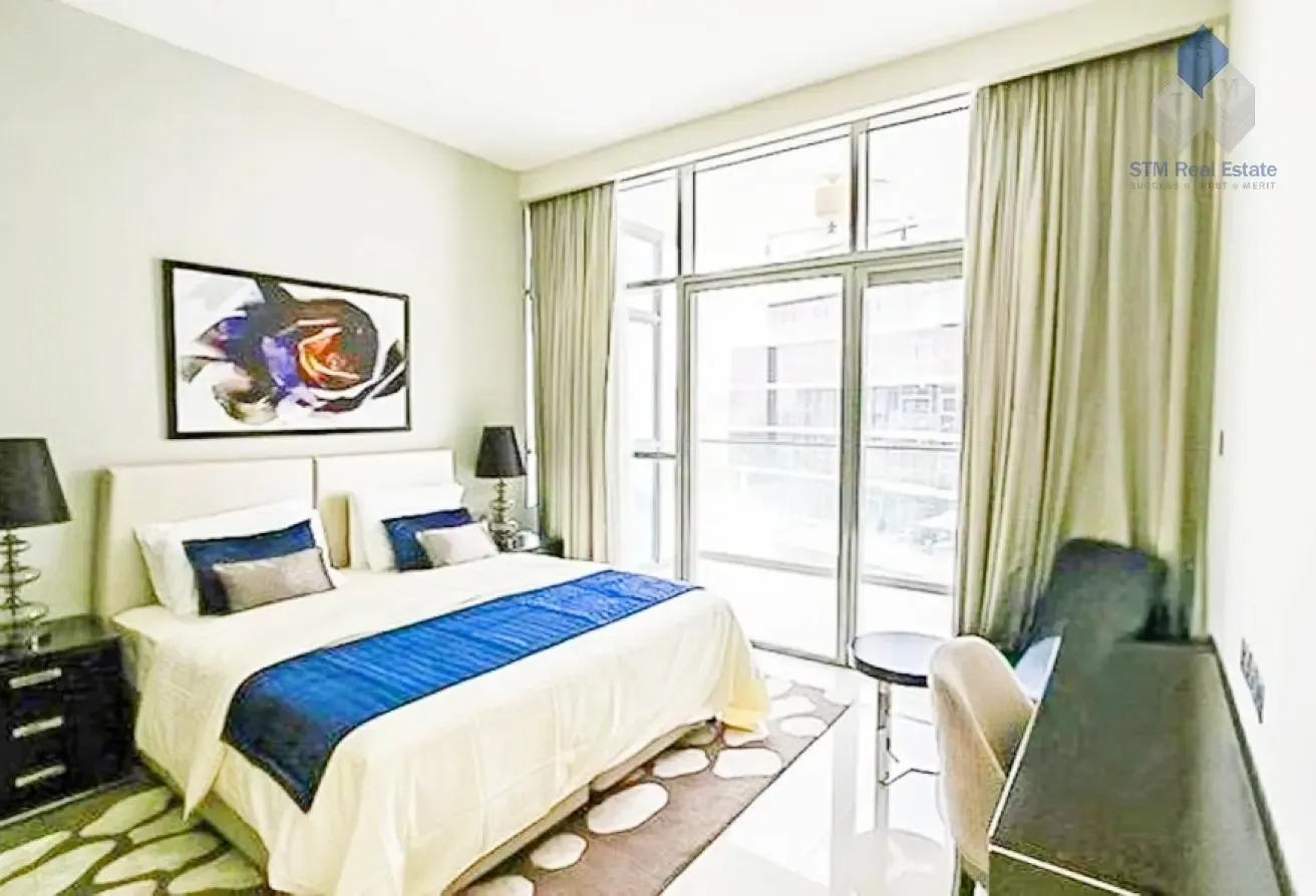 Furnished 1BR | 12 Cheques | Golf Course View