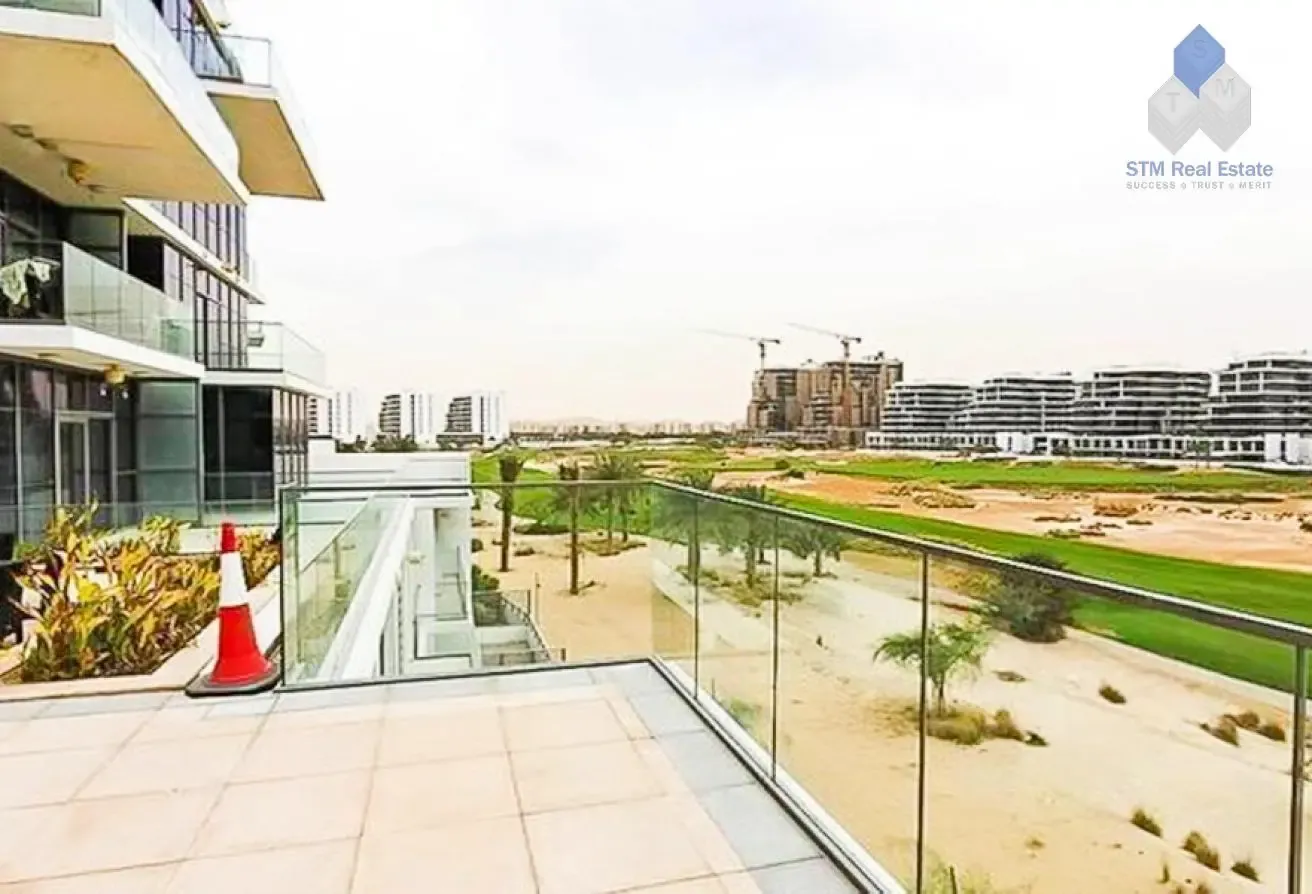Furnished 1BR | 12 Cheques | Golf Course View