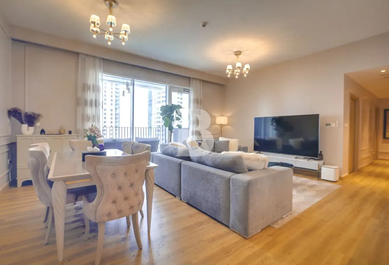 Burj Sea View | Fully Furnished | Mid Floor