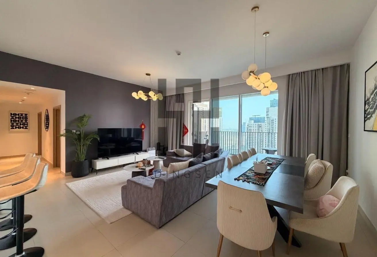 Furnished 3BR | Premium Layout | Ready to move-in