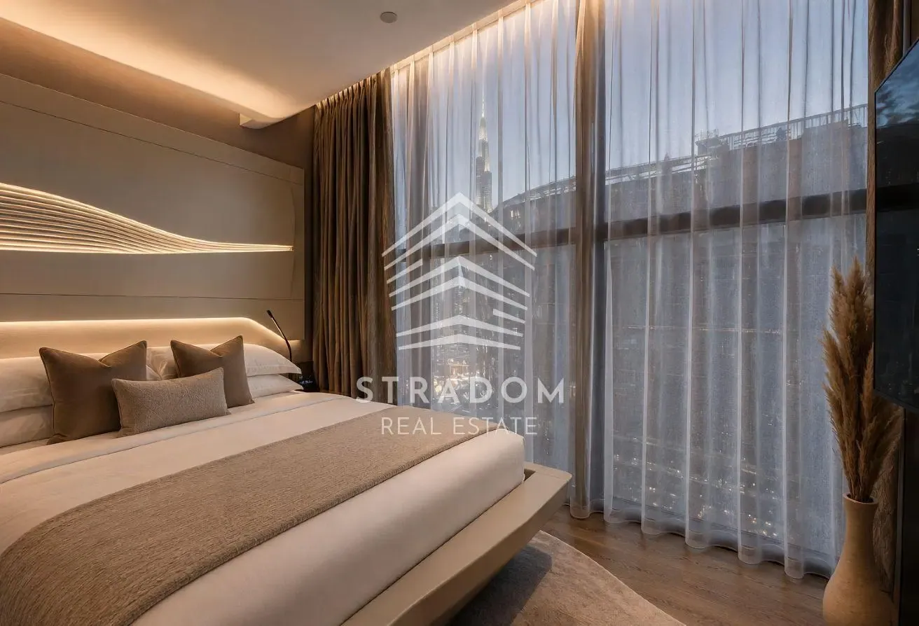Beautifully furnished | Burj Khalifa View | Vacant