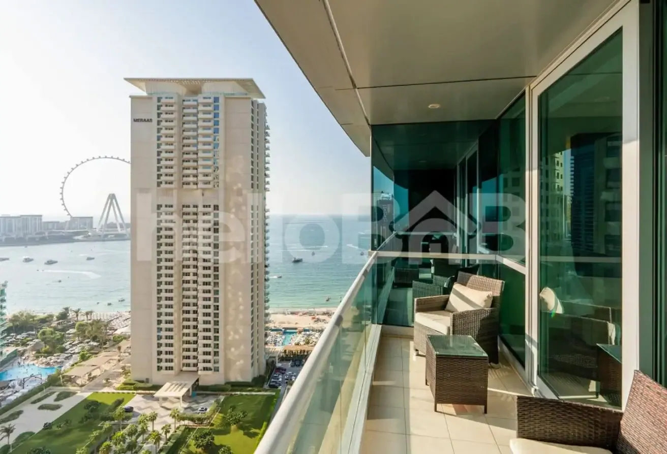 Sophisticated 3-BR Panoramic Sea View, JBR Walk