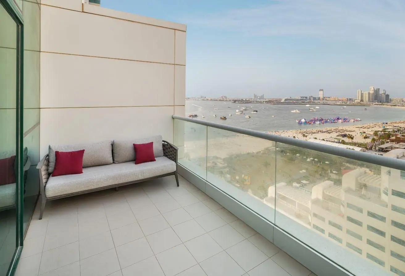 Luxury 4BR in JBR, Sea View & Private Beach Access