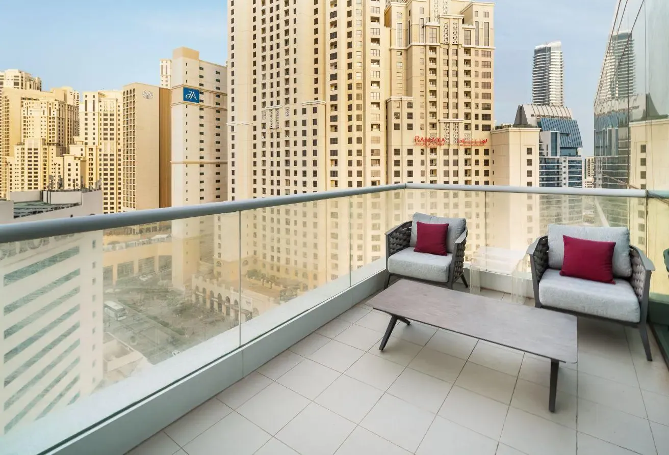 Luxury 4BR in JBR, Sea View & Private Beach Access