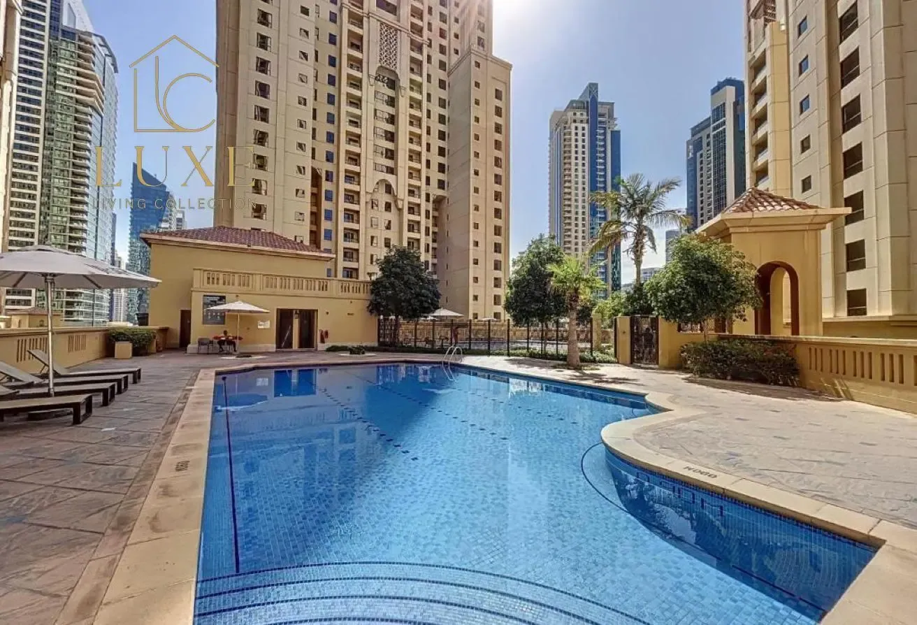 Dubai Marina View | 3BR+Maid | Beach Walk