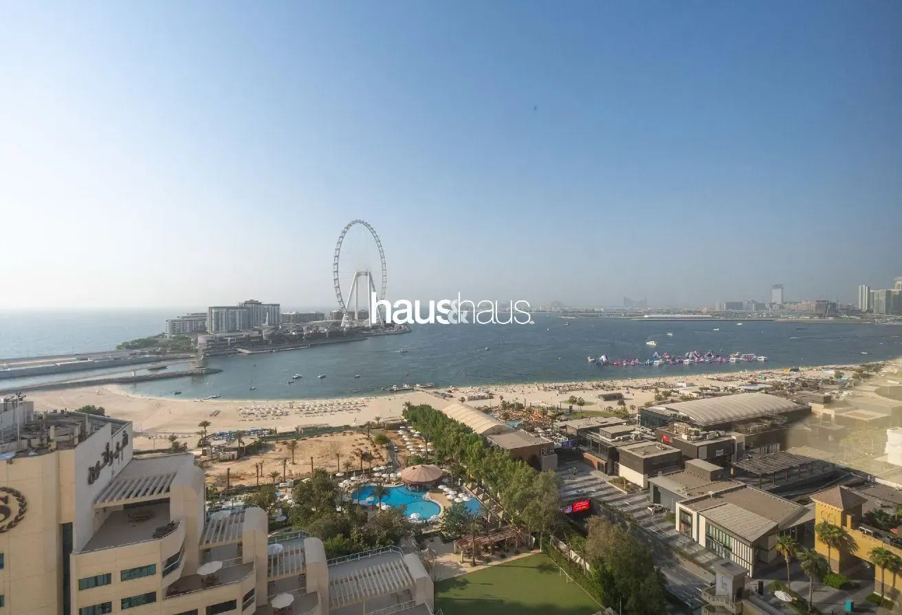 Beachfront | Ain Dubai View | Steps from JBR Walk