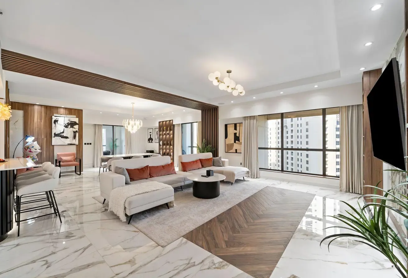 Ultra-Luxury | 3BR + Maid | Direct Sea |Beach View