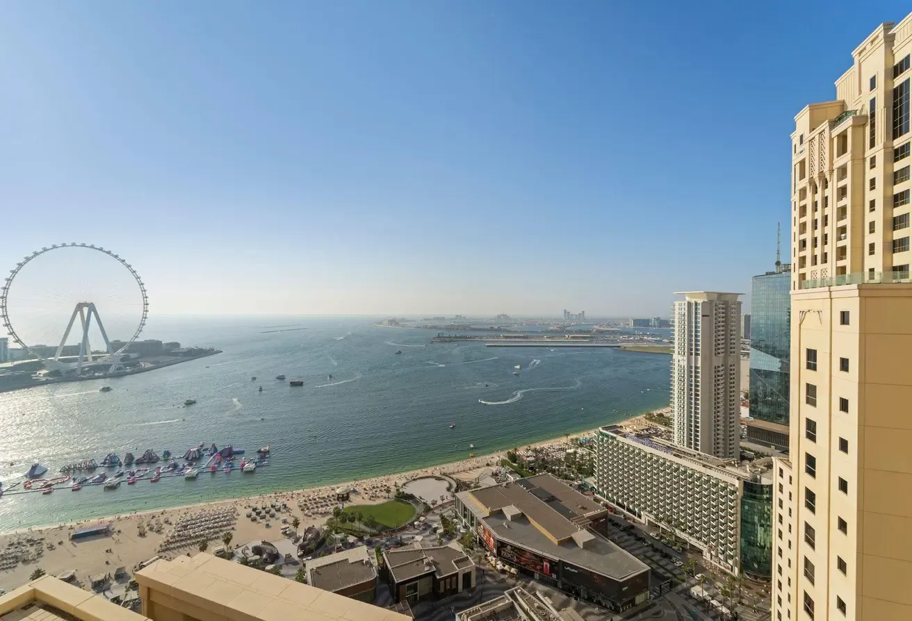 Ultra-Luxury | 3BR + Maid | Direct Sea |Beach View