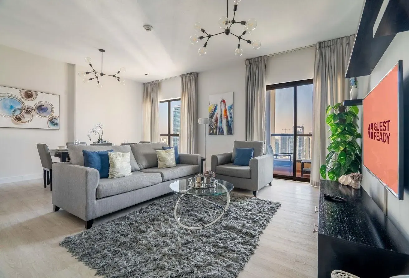 Furnished 2BR | High Floor | Marina View | JBR Sha