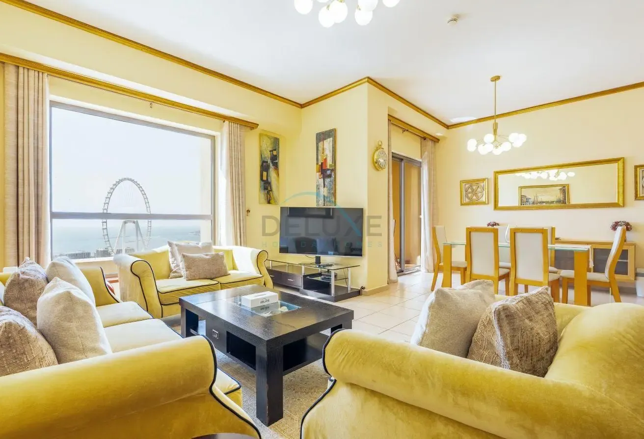 Ain Dubai and Sea Views 2BR | Close to Beach
