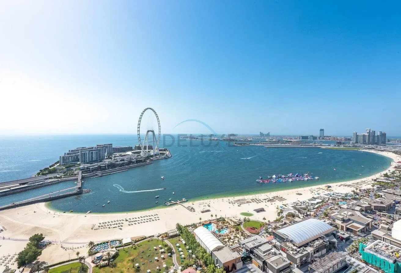 Ain Dubai and Sea Views 2BR | Close to Beach