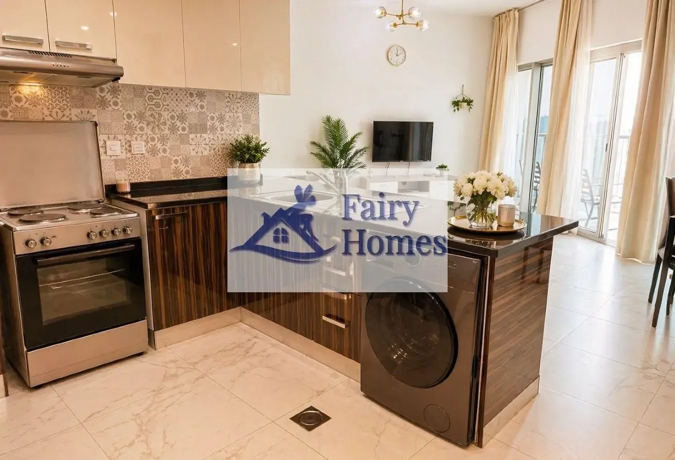 Bright 1BR Apartment | MAG 535 | Pool View