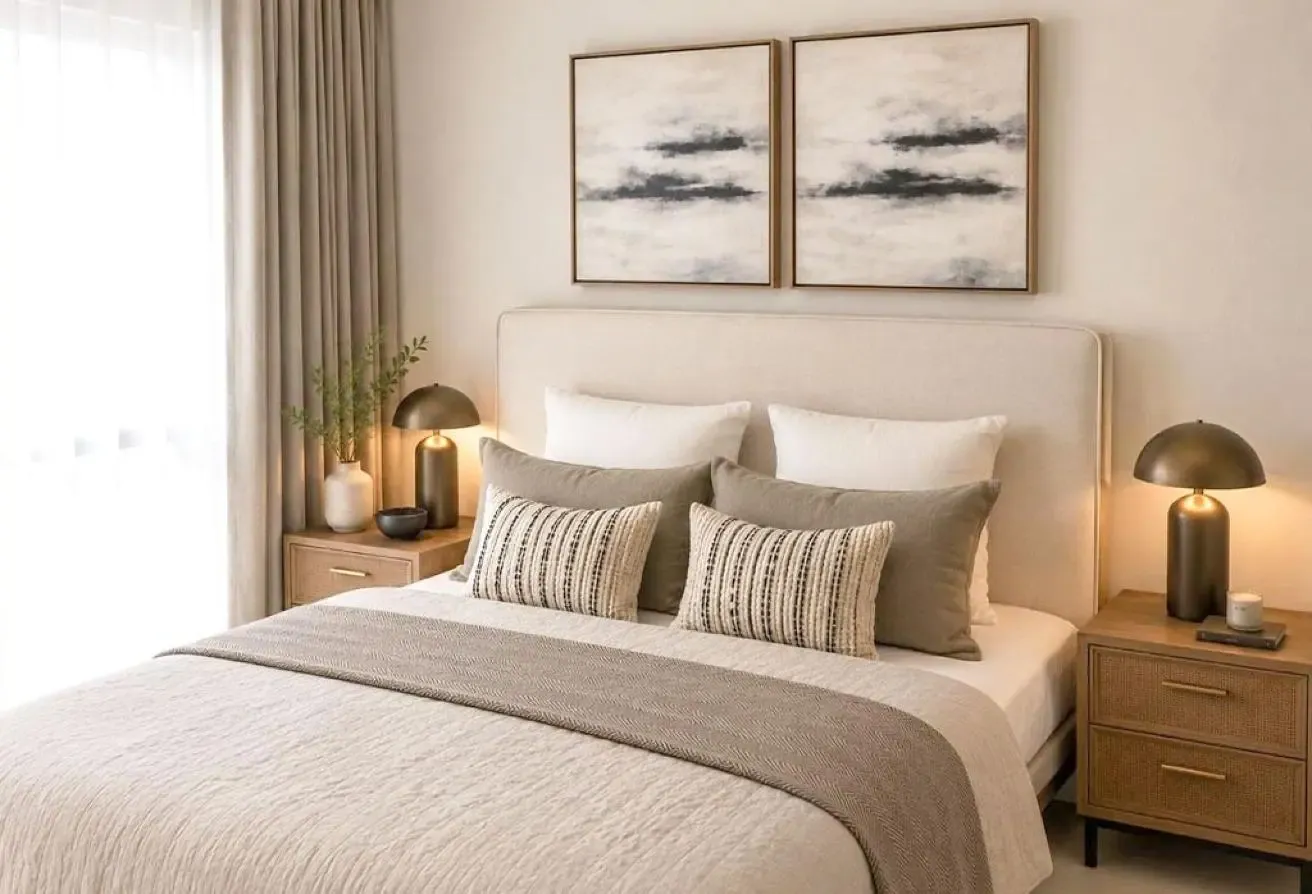 Fully Furnished 1 bed - Dubai South - 12 Cheques