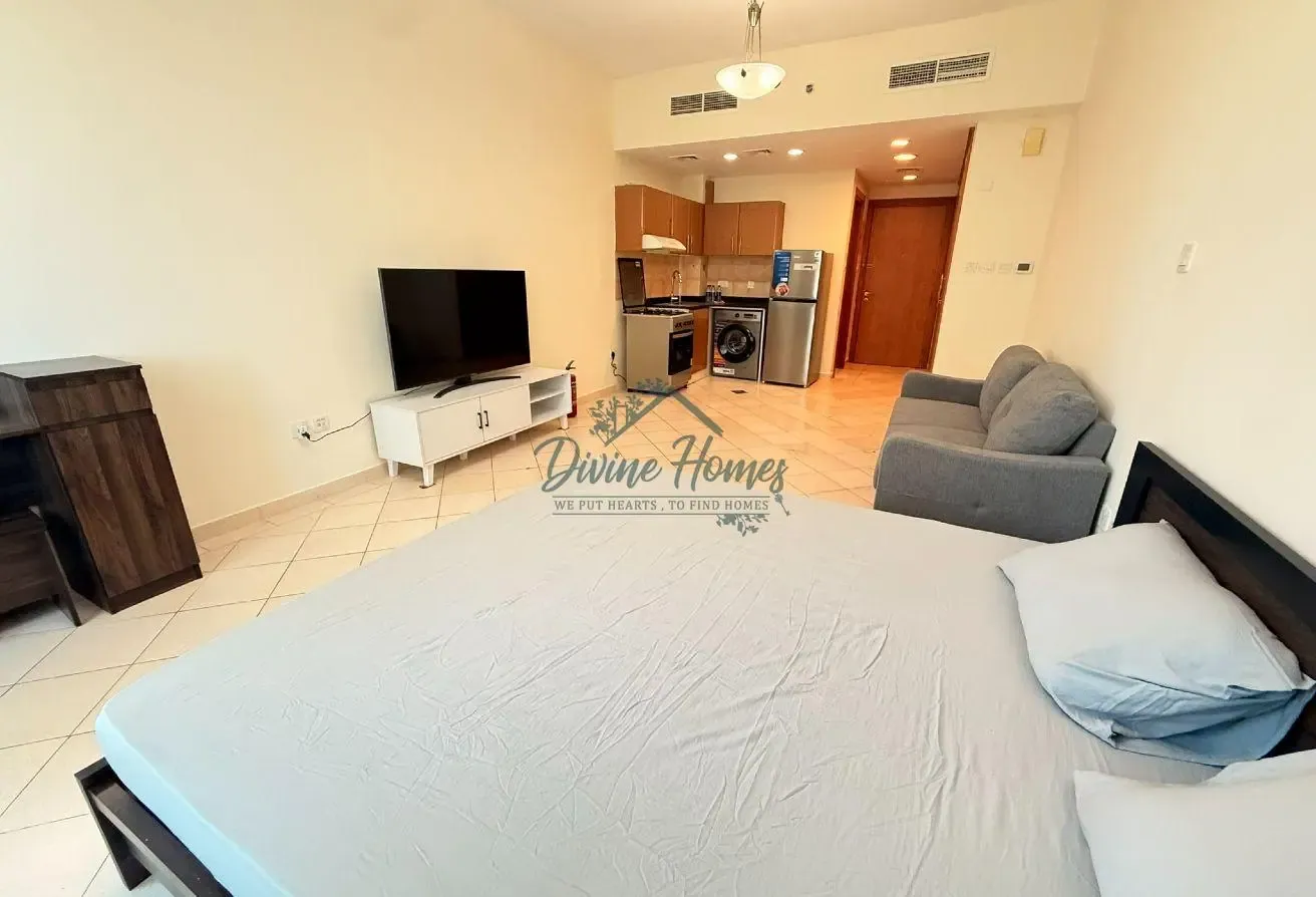 Pool View | With Parking | Furnished Studio