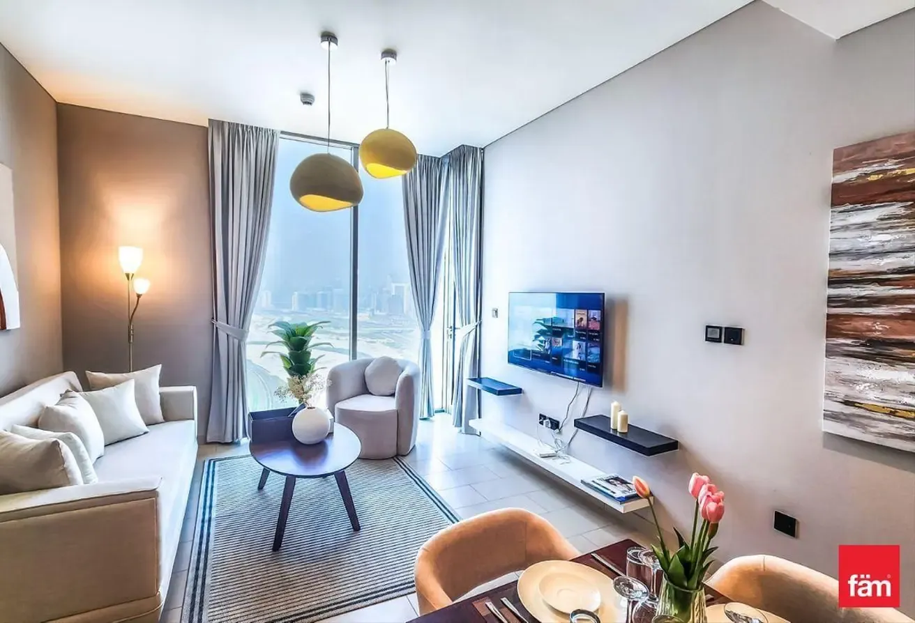 Fully Furnished & Burj View | Rented | High Floor