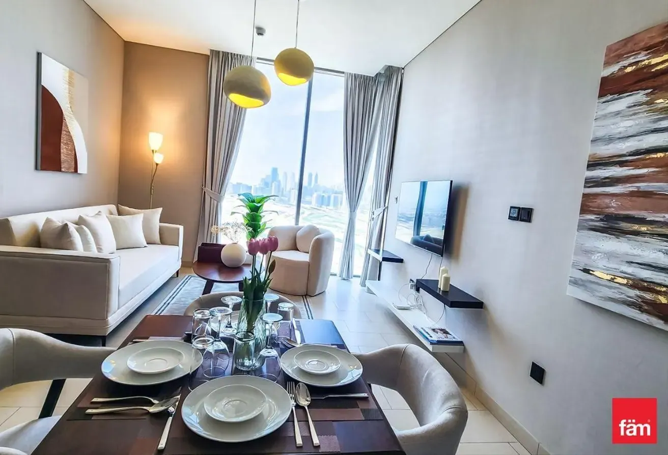 Fully Furnished & Burj View | Rented | High Floor