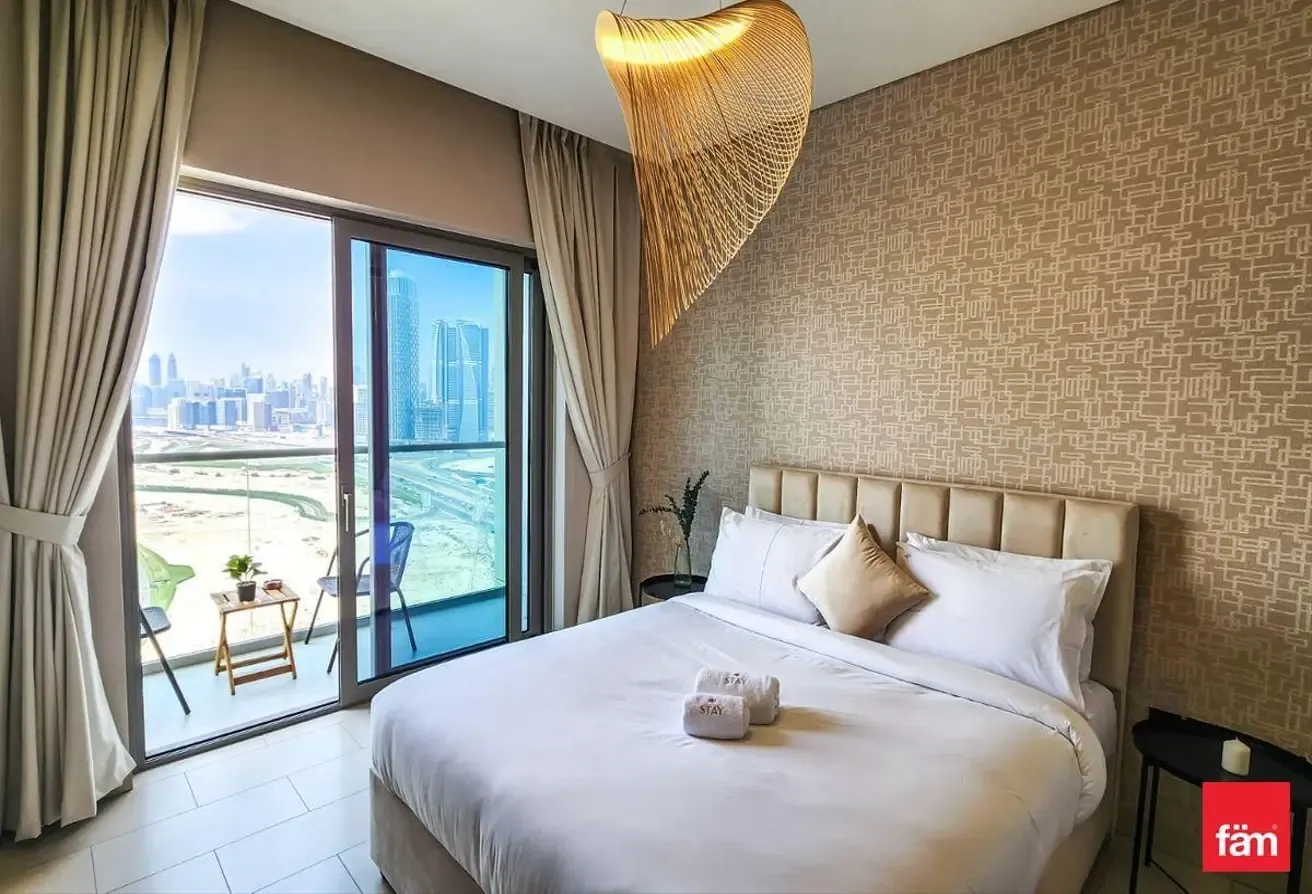 Fully Furnished & Burj View | Rented | High Floor