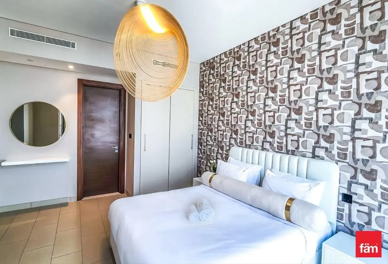 Fully Furnished & Burj View | Rented | High Floor