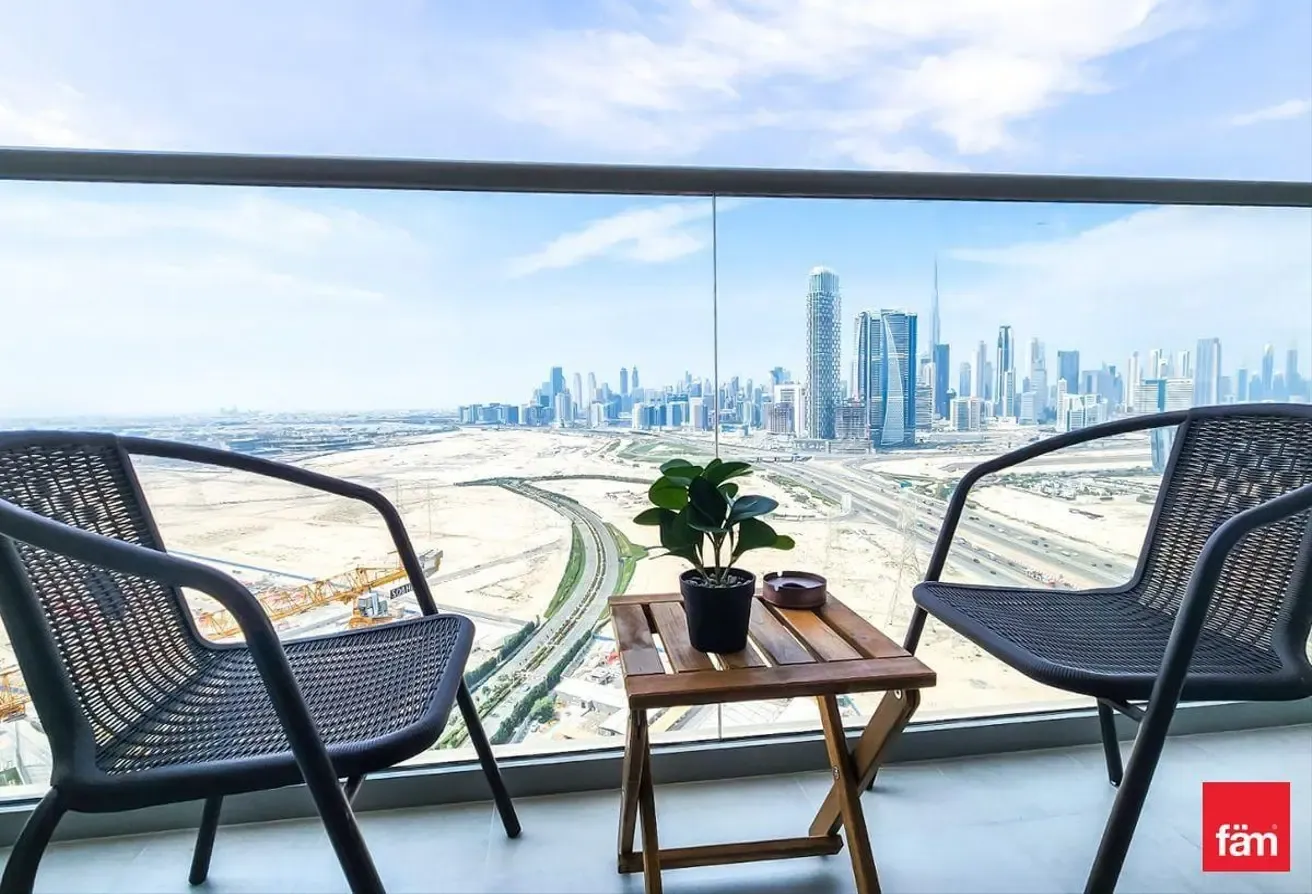 Fully Furnished & Burj View | Rented | High Floor