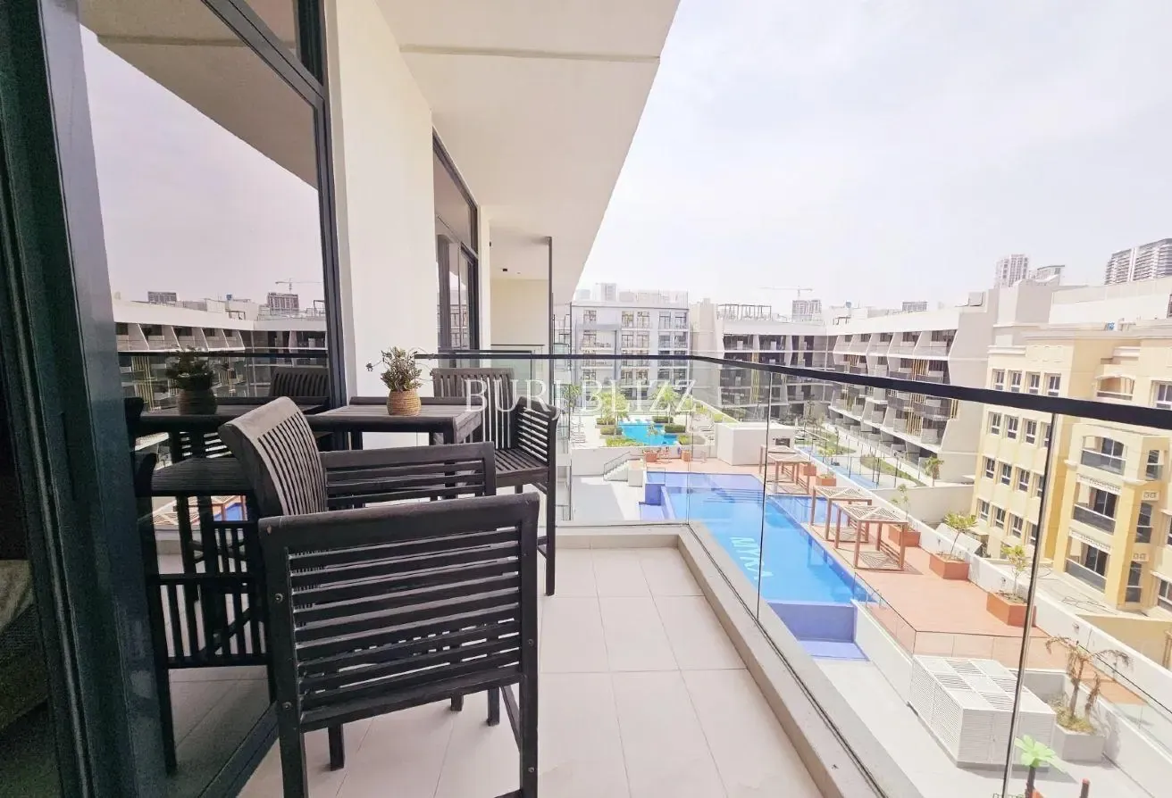 Fully Furnished Studio | Pool View | Chiller Free