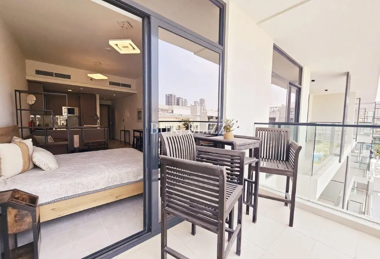 Fully Furnished Studio | Pool View | Chiller Free