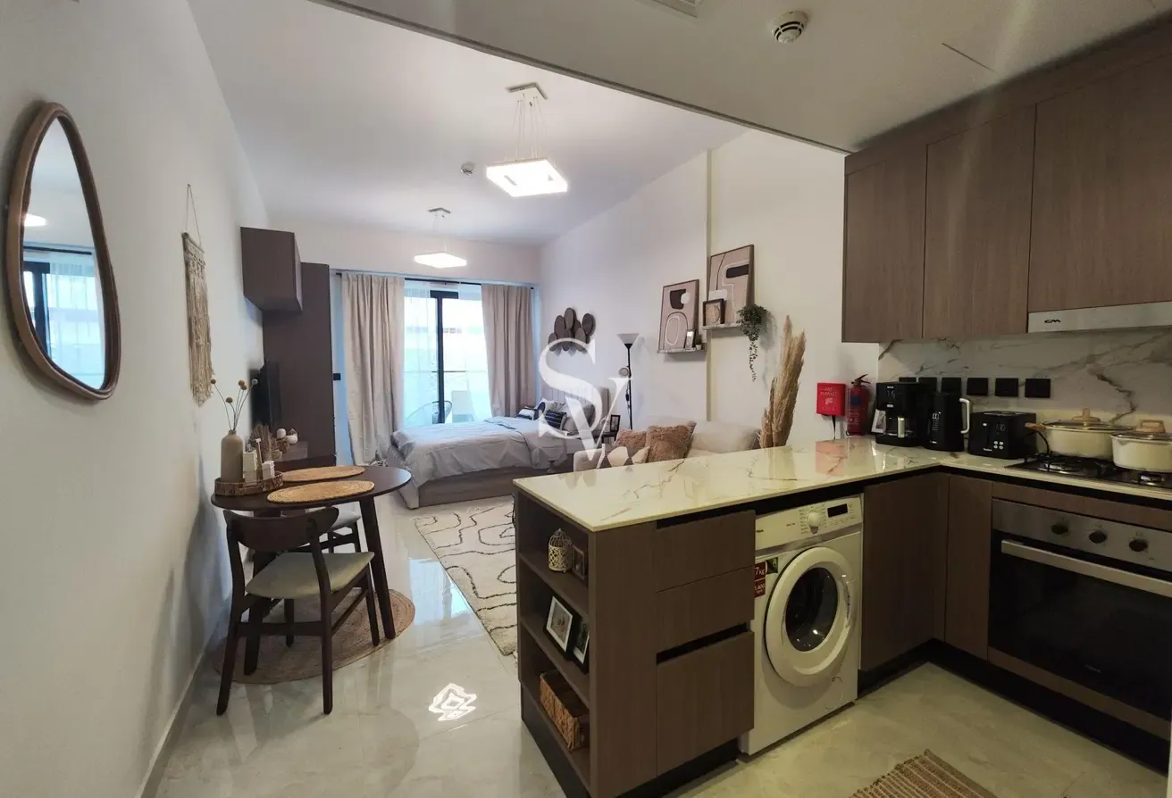 12 chqs | Furnished | Villa view | Chiller Free