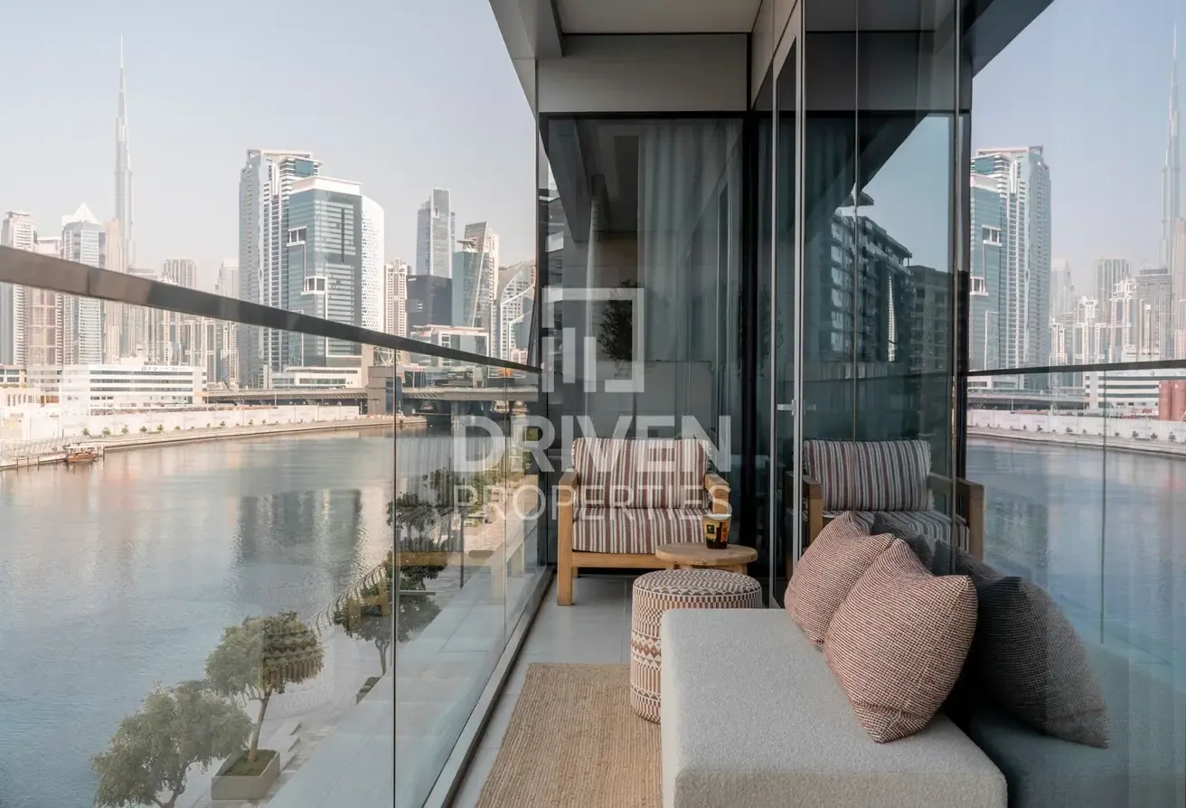 Bespoke Rare Combined Apt | Canal and Burj Views