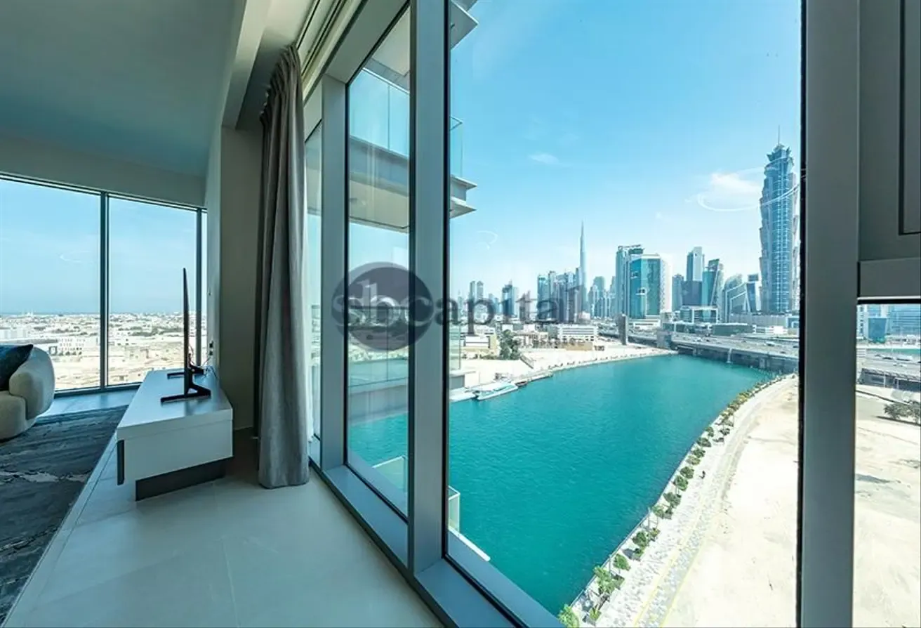 Fully Furnished | Canal And Burj Khalifa View