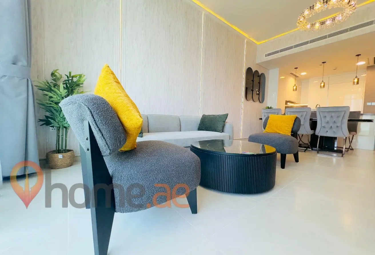 Luxury Canal-View 2BR + Maid | Fully Furnished
