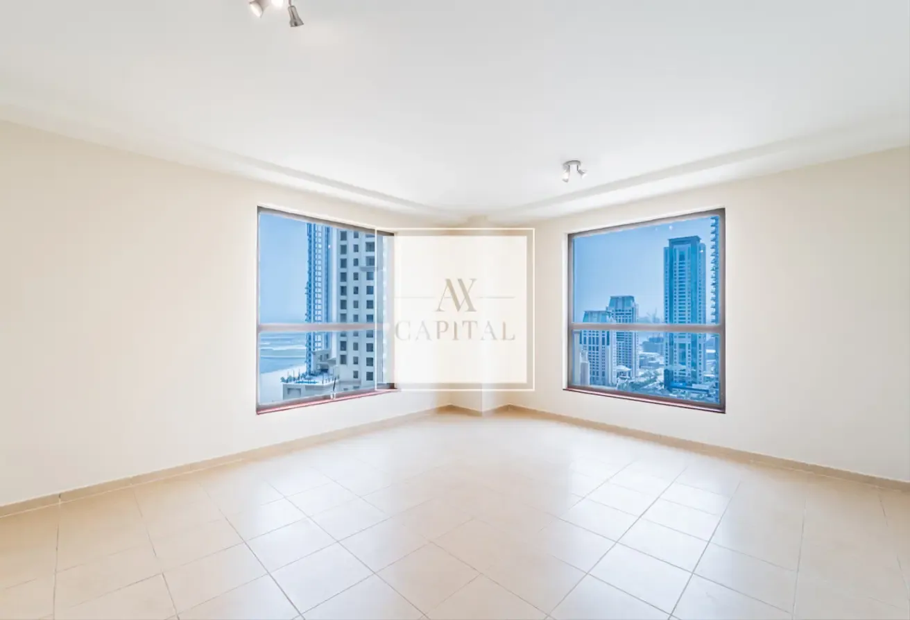 High Floor | 3BR Plus maids | Marina view