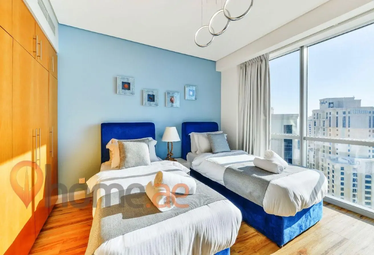 Spacious 3BR + Maid | Marina & Ain Dubai View