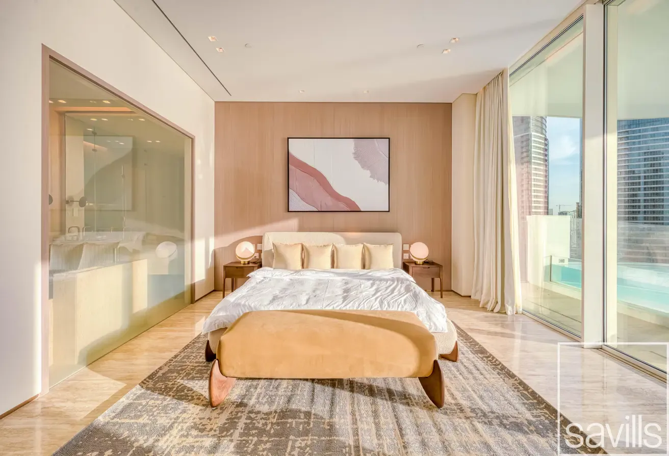 Sea and Dubai Eye Views | Furnished | Private Pool