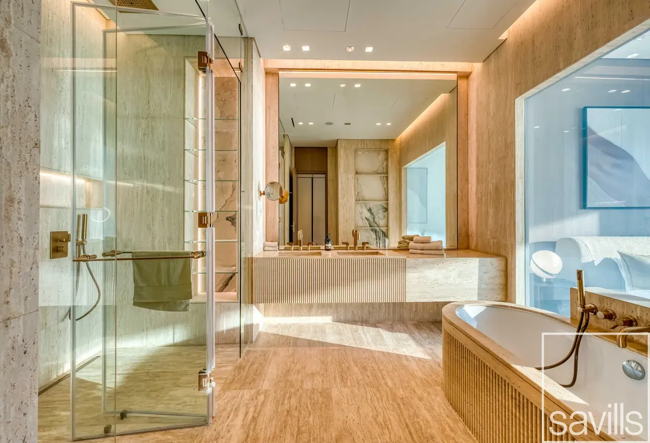 Sea and Dubai Eye Views | Furnished | Private Pool