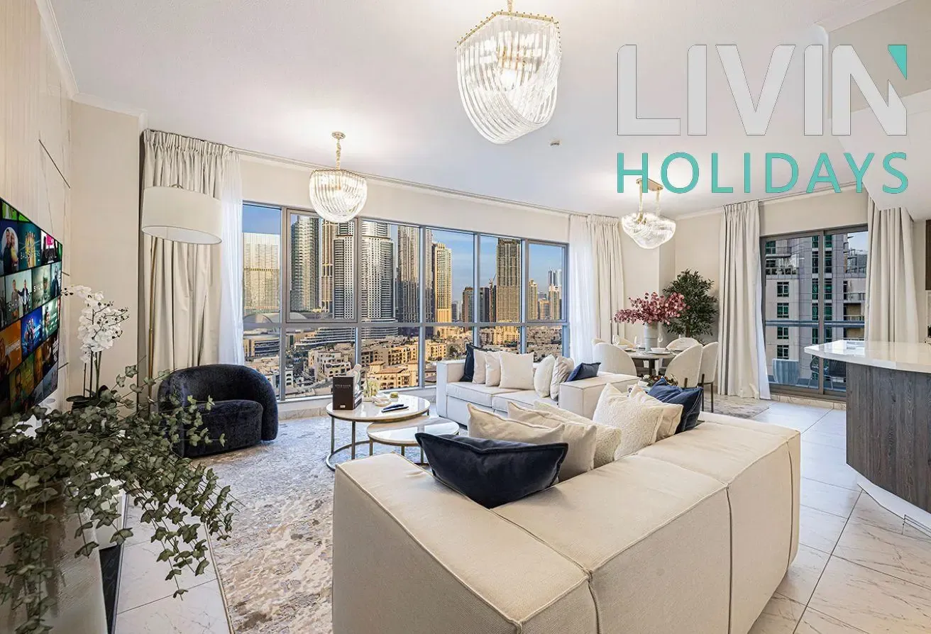 Livin' Holidays | 2 BR | Burj Khalifa & Fountain