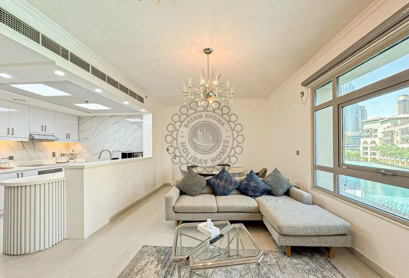 Luxury 2BR | Burj Khalifa & Fountain View | Bills