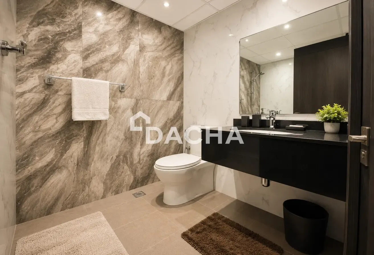 High Floor | Canal View | 12 cheques | Furnished