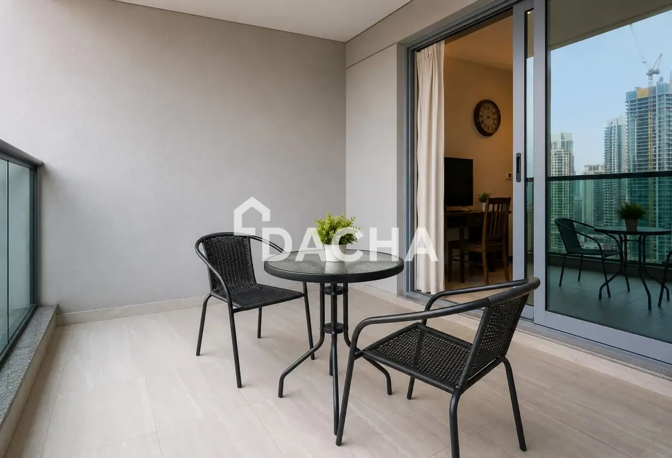 High Floor | Canal View | 12 cheques | Furnished