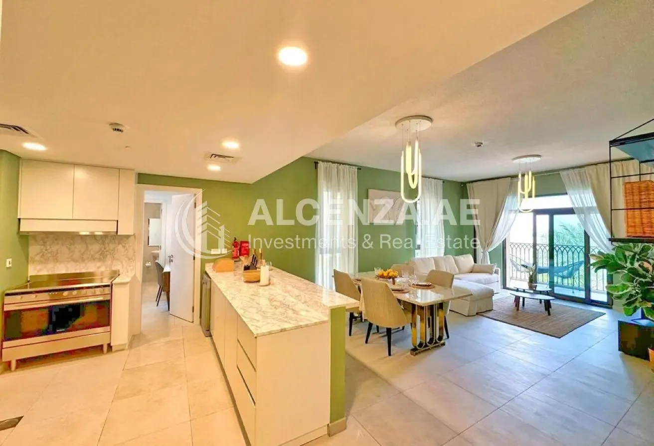 Furnished 2BR+Maids | Ready to Move in | Pool View