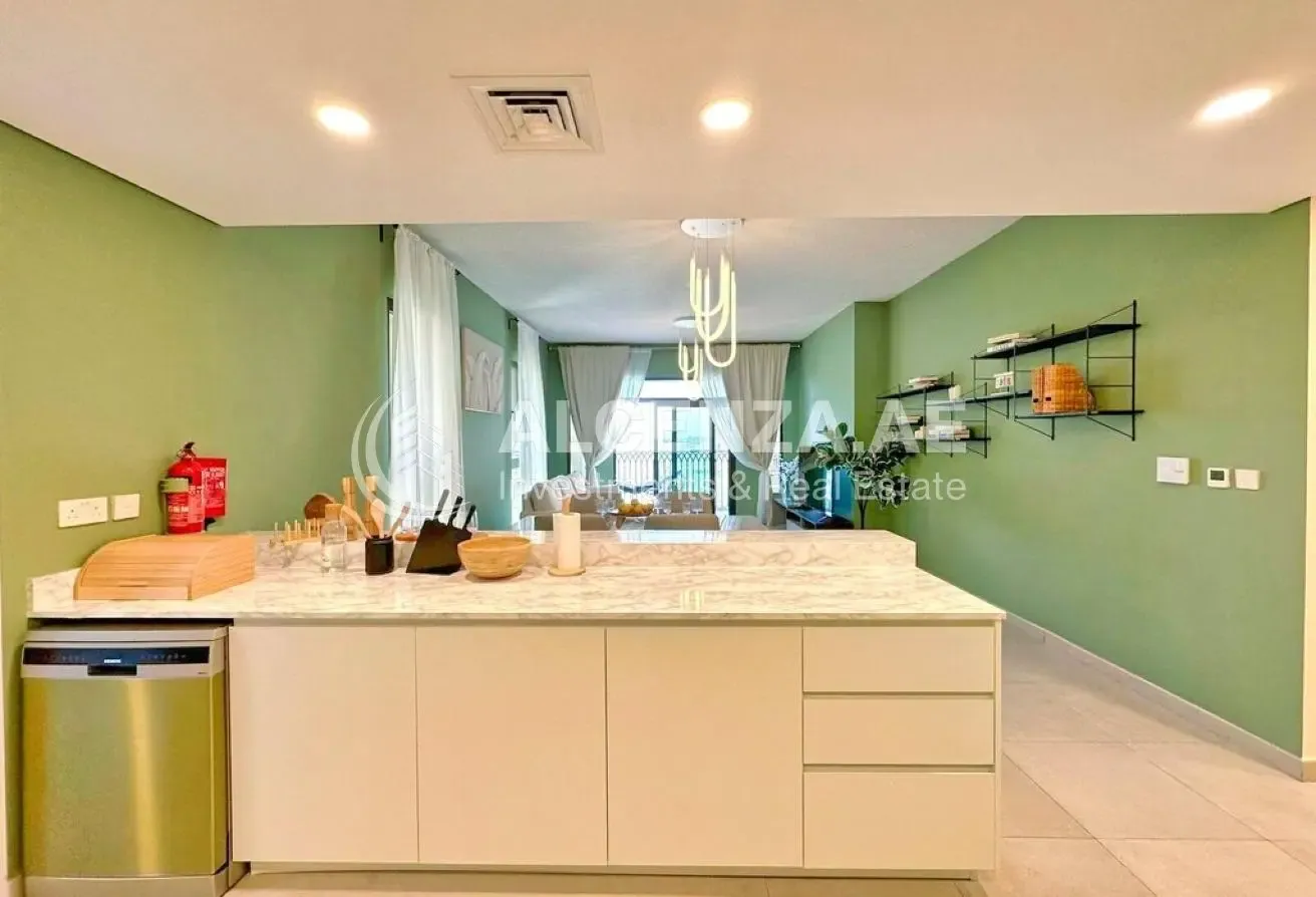 Furnished 2BR+Maids | Ready to Move in | Pool View