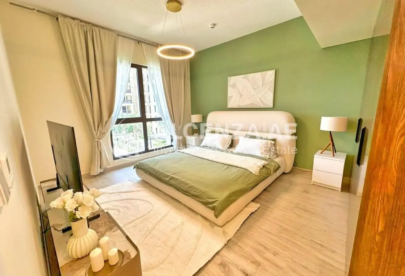 Furnished 2BR+Maids | Ready to Move in | Pool View