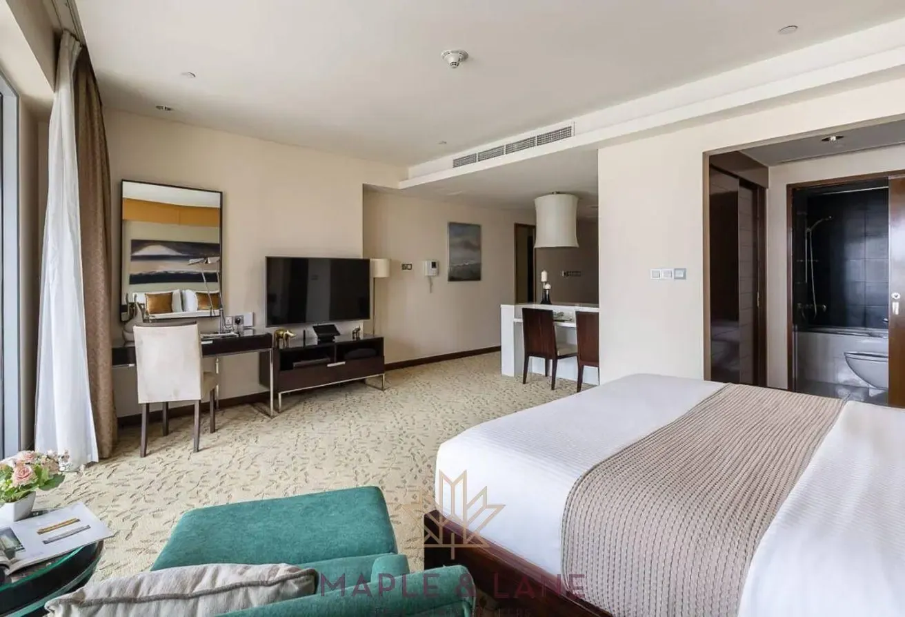 Bright Studio | Mid Floor | Burj Views