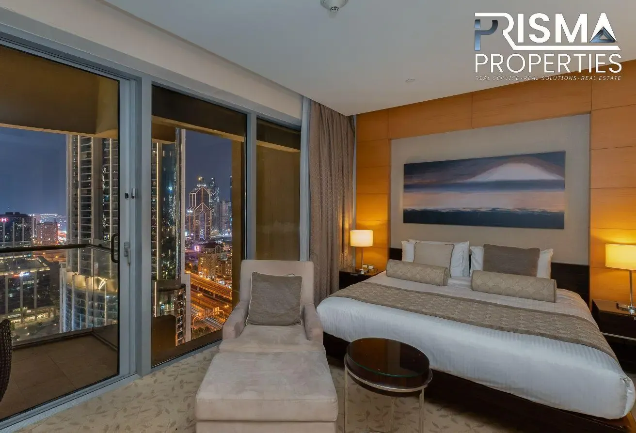 Luxury Furnished Studio | Full Burj Khalifa View |
