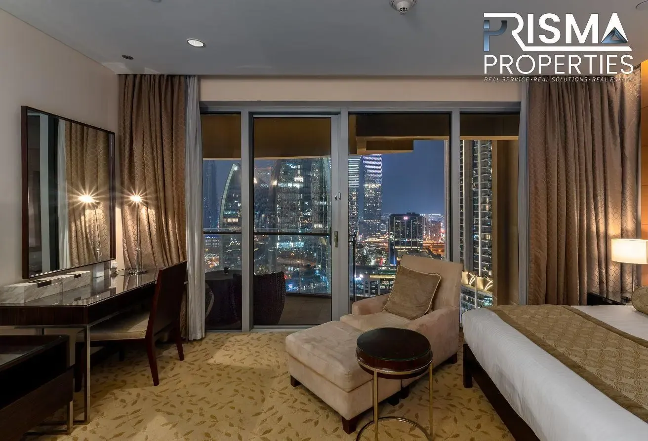 Luxury Furnished Studio | Full Burj Khalifa View |