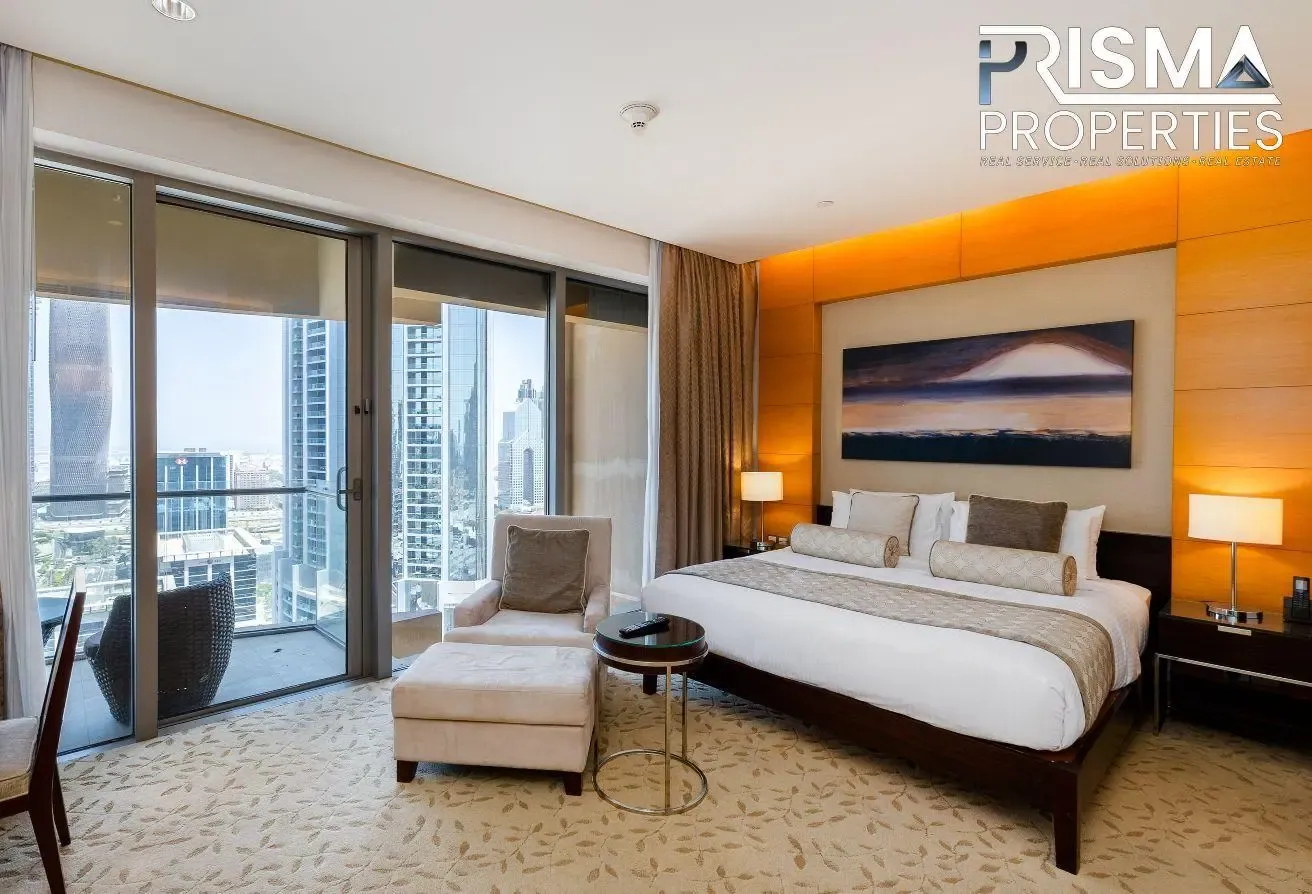 Luxury Furnished Studio | Full Burj Khalifa View |