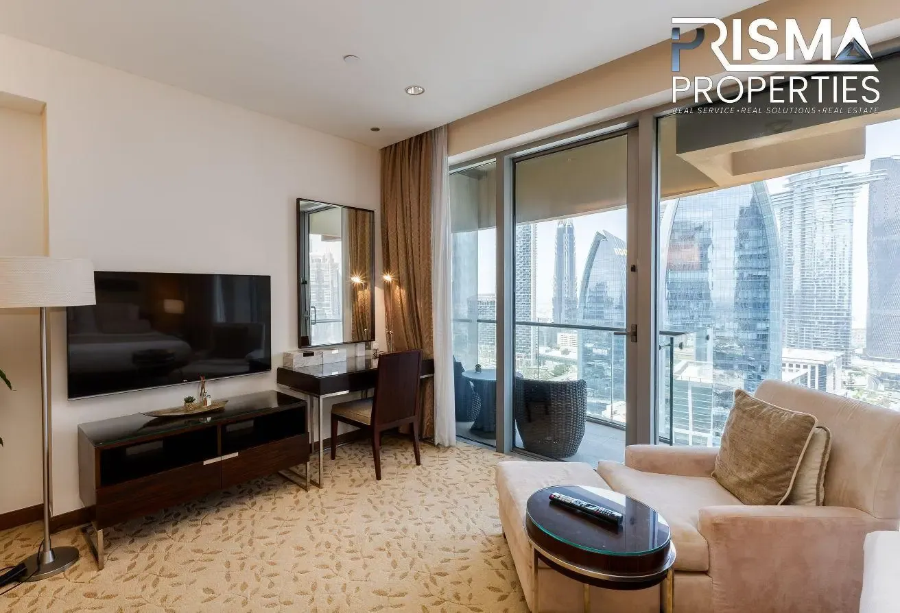 Luxury Furnished Studio | Full Burj Khalifa View |