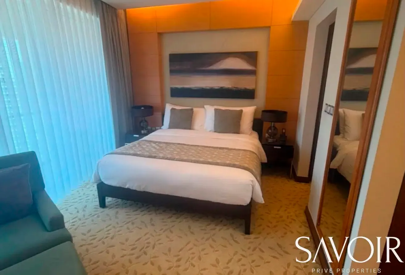 Studio- Dubai Mall residences | Burj Khalifa View