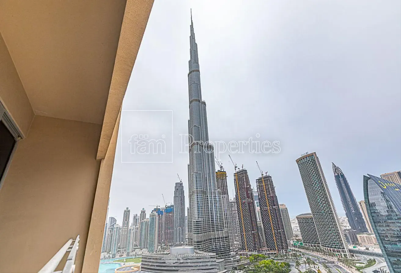 Rare! Burj Khalifa View Furnished Studio