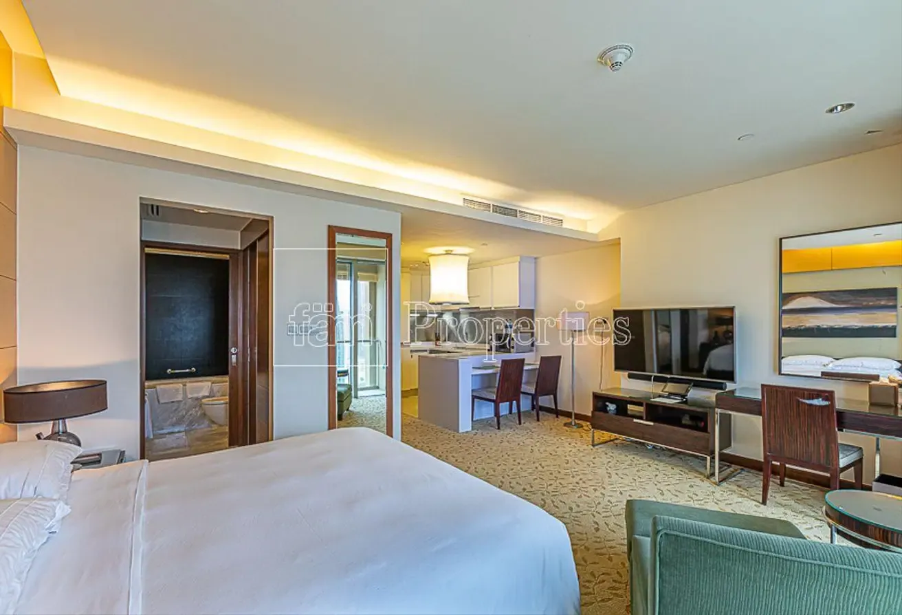 Rare! Burj Khalifa View Furnished Studio