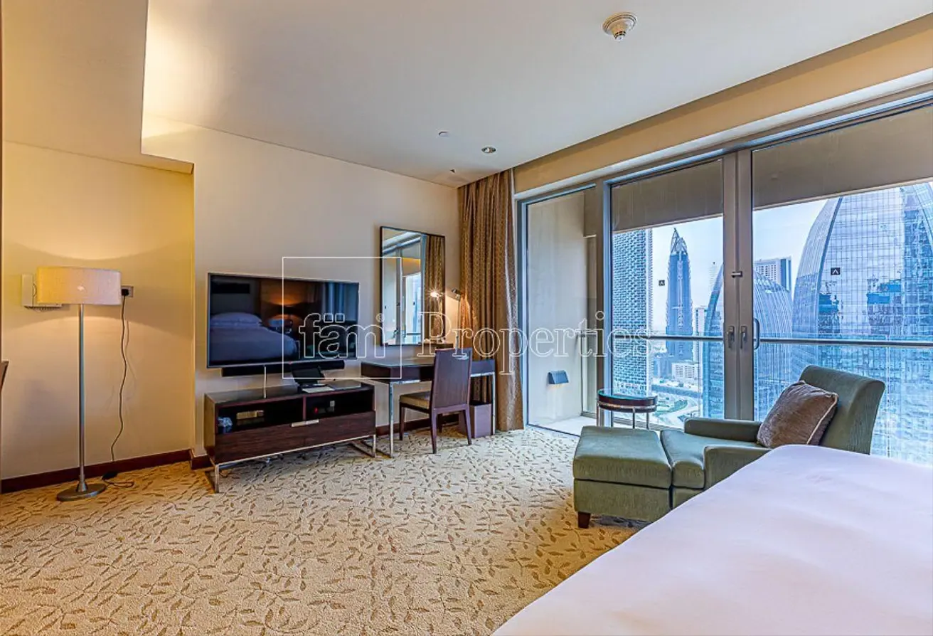 Rare! Burj Khalifa View Furnished Studio