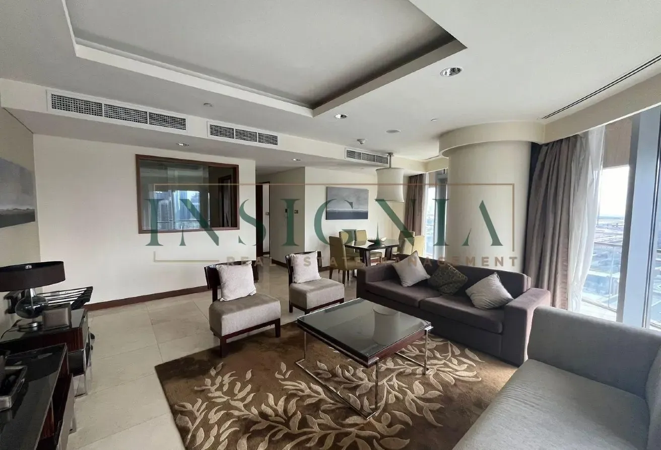 Ready to move Burj View High Floor Furnished